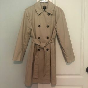 NWOT J. Crew Factory Trench Coat